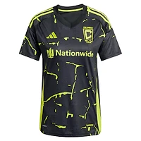 Women's adidas Darlington Nagbe Black Columbus Crew 2025 The Goosebumps Kit Replica Player Jersey