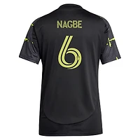 Women's adidas Darlington Nagbe Black Columbus Crew 2025 The Goosebumps Kit Replica Player Jersey