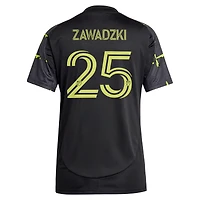 Women's adidas Sean Zawadzki Black Columbus Crew 2025 The Goosebumps Kit Replica Player Jersey