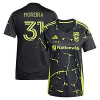 Maillot réplique adidas Steven Moreira noir Columbus Crew 2025 « Chair de poule » pour femme