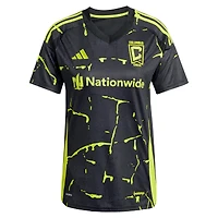 Women's adidas Wessam Abou Ali Black Columbus Crew 2025 The Goosebumps Kit Replica Jersey