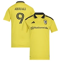Maillot réplique adidas Wessam Abou Ali jaune Columbus Crew 2026 pour femme, conçu l'excellence