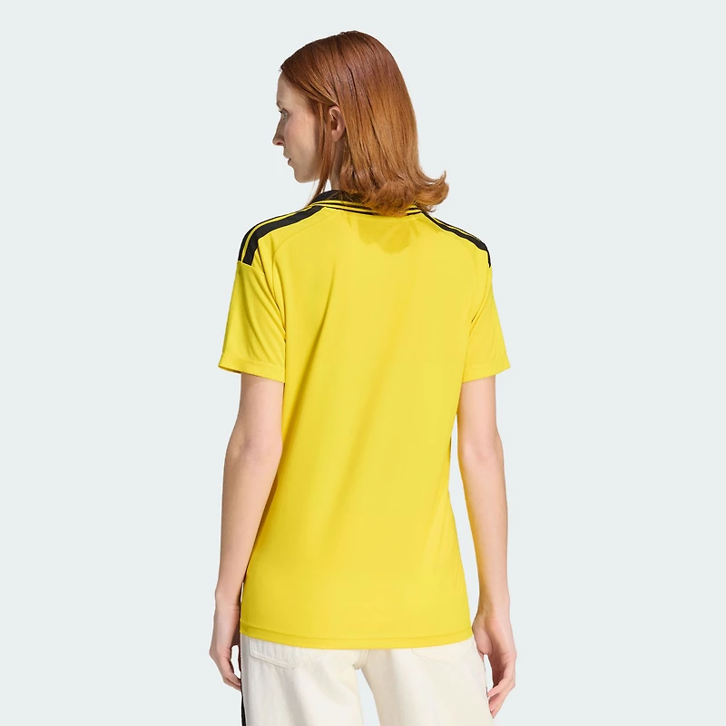 Women's adidas Yellow Columbus Crew 2026 The Crafted for Excellence Kit Replica Jersey