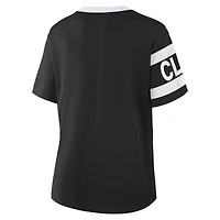 Women's Fanatics Black Columbus Crew Defender Pairing Legacy T-Shirt
