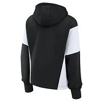 Women's Fanatics Black Columbus Crew Oversized Legacy Goalkeeper Pullover Hoodie