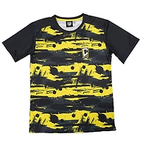 T-shirt noir de l'équipe départ Columbus Crew Youth Sport Design Sweden pour la maison