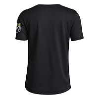 T-shirt adidas noir Columbus Crew 2025 Archive Collection pour jeune