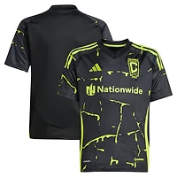 Youth adidas  Black Columbus Crew 2025 The Goosebumps Kit Replica Jersey