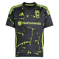 Youth adidas  Black Columbus Crew 2025 The Goosebumps Kit Replica Jersey