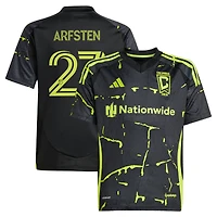 Youth adidas Maximilian Arfsten Black Columbus Crew 2025 The Goosebumps Kit Replica Jersey