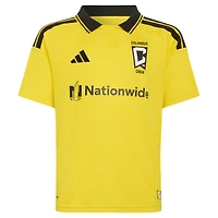 Youth adidas Maximilian Arfsten Yellow Columbus Crew 2026 The Crafted for Excellence Kit Replica Jersey