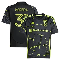 Youth adidas Steven Moreira Black Columbus Crew 2025 The Goosebumps Kit Replica Jersey