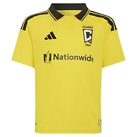 Maillot réplique adidas Wessam Abou Ali jaune Columbus Crew 2026 « Conçu pour l’excellence » enfant