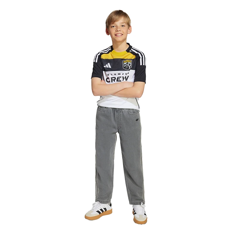 Maillot réplique adidas Columbus Crew 2025 blanc pour jeunes