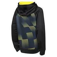 Sweat à capuche polaire Youth Outerstuff jaune/noir Columbus Crew Striker