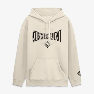 Men's Fanatics  Cream Connecticut Sun Legacy Fleece Pullover Hoodie