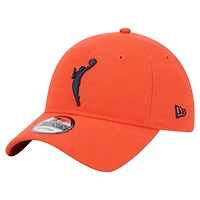 Casquette ajustable Connecticut Sun 9TWENTY orange New Era pour homme