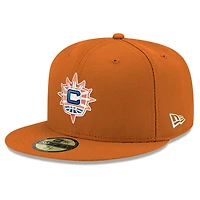 Men's New Era  Orange Connecticut Sun Team 59FIFTY Fitted Hat