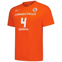 T-shirt Nike Marina Mabrey orange Connecticut Sun Explorer Edition pour homme avec nom et numéro