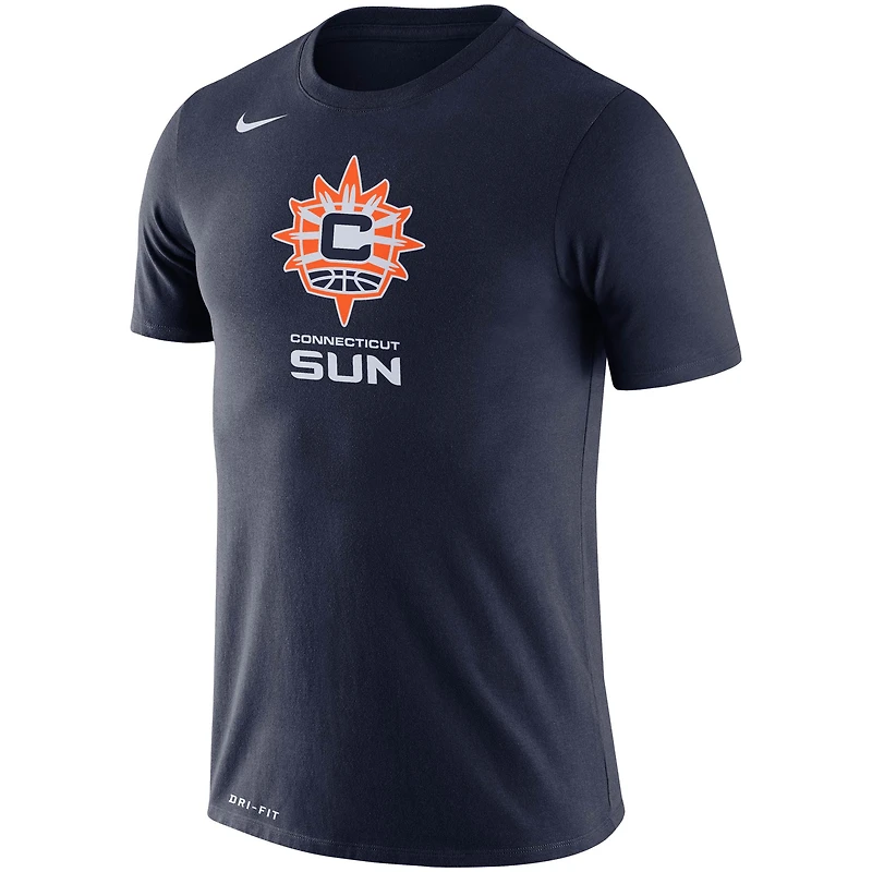 Men's Nike Navy Connecticut Sun Logo Performance T-Shirt
