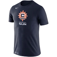 Men's Nike Navy Connecticut Sun Logo Performance T-Shirt