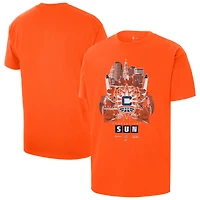 T-shirt Nike Orange Connecticut Sun Original Content Max90 pour homme