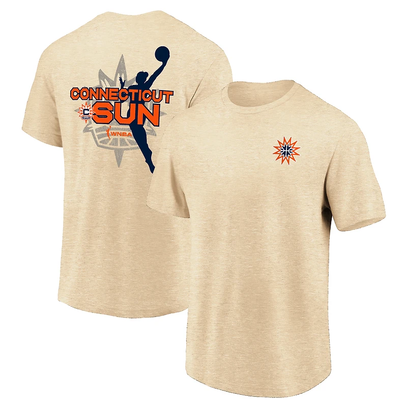 T-shirt unisexe Fanatics Natural Connecticut Sun WNBA Team Elite