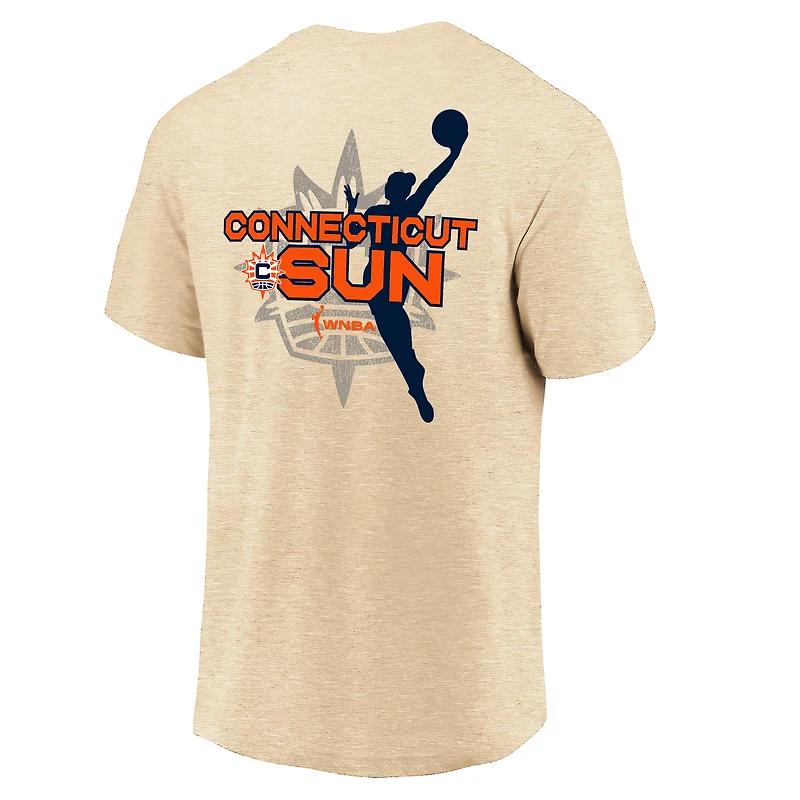 T-shirt unisexe Fanatics Natural Connecticut Sun WNBA Team Elite
