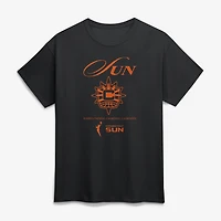 Unisex Logo Athletic Black Connecticut Sun Motion T-Shirt