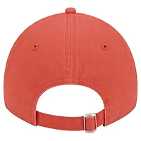 Casquette réglable unisexe New Era Orange Connecticut Sun Core Logo 9TWENTY
