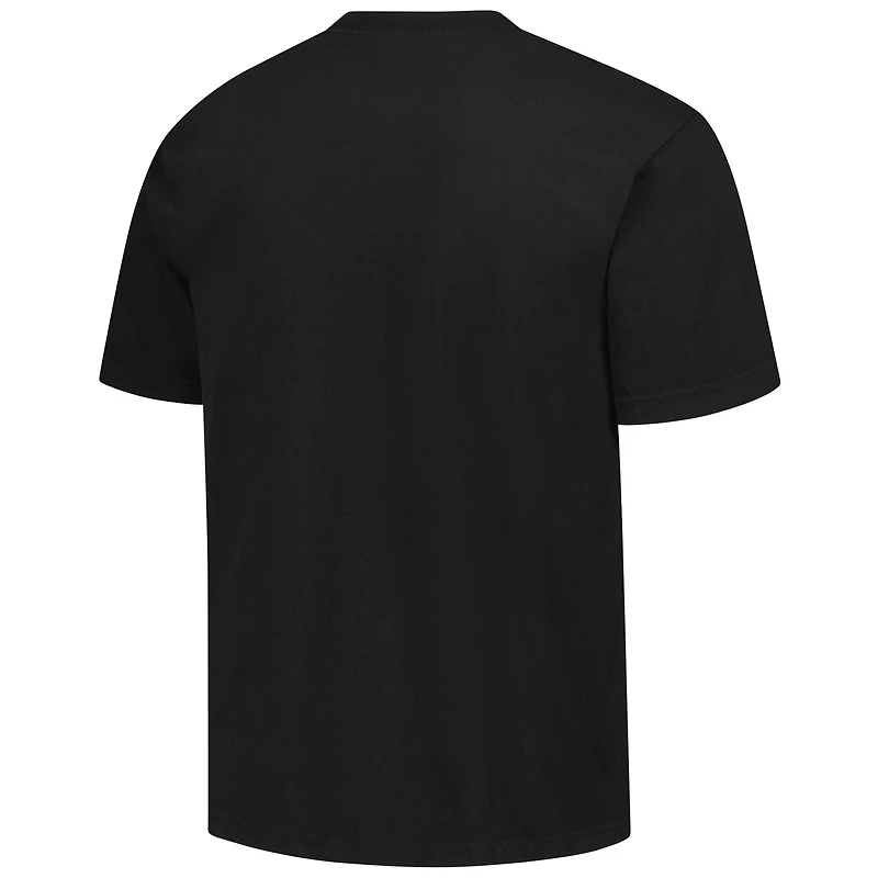 Unisex Playa Society Black Connecticut Sun Wordmark T-Shirt