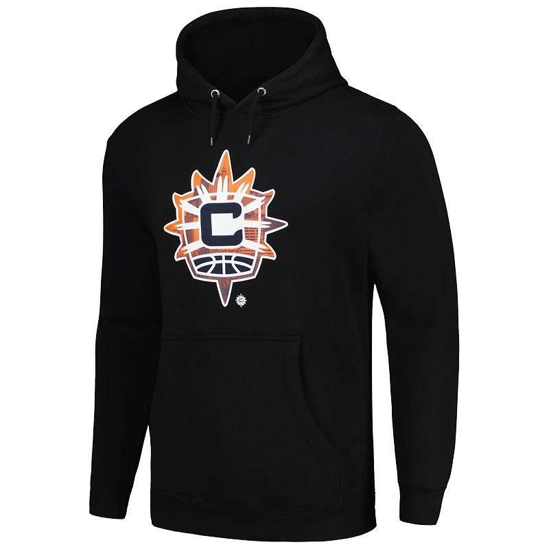 Sweat à capuche unisexe Stadium Essentials Connecticut Sun City View noir