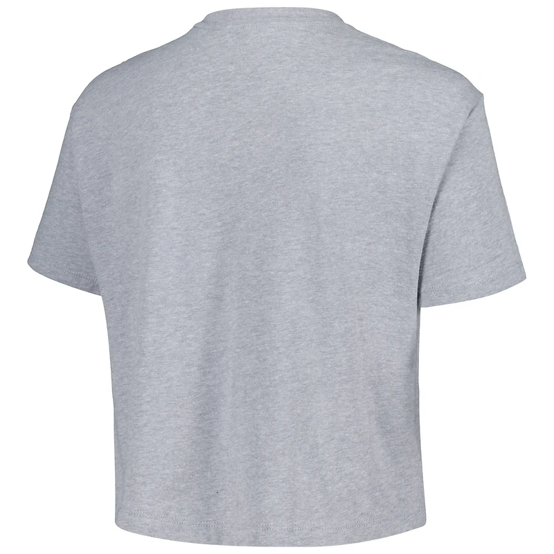 T-shirt court Stadium Essentials Heather Grey Connecticut Sun City pour femmes