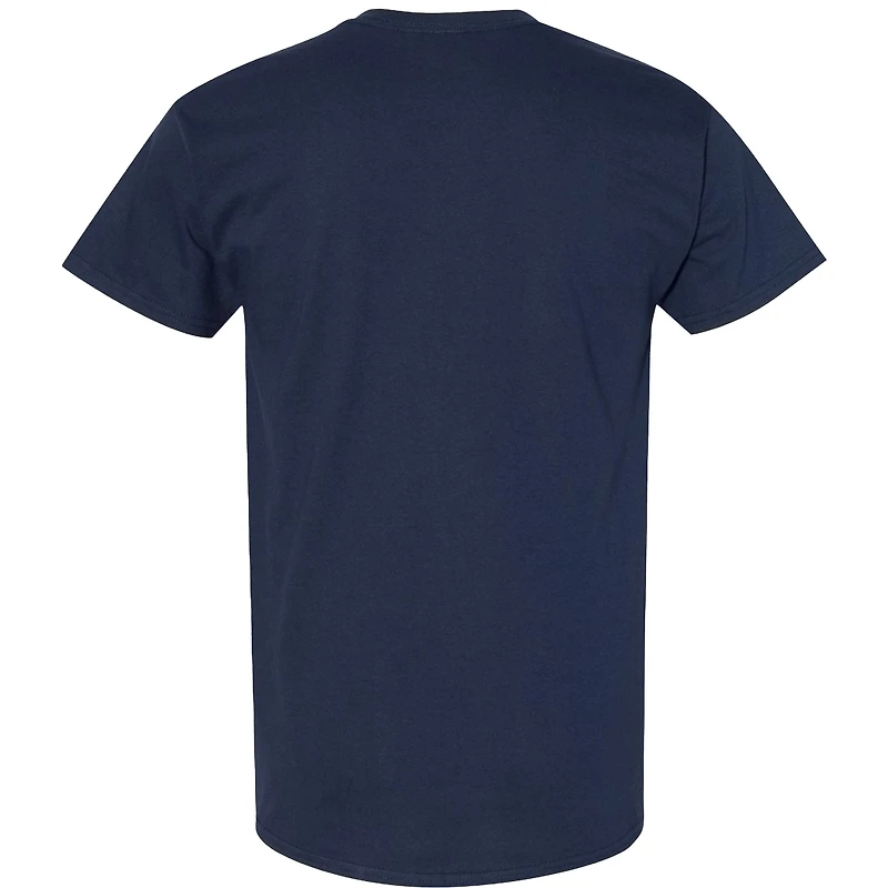 Men's Checkered Flag Sports Navy  2025 Blue Cross NC 250 Xfinity Series Race Win T-Shirt