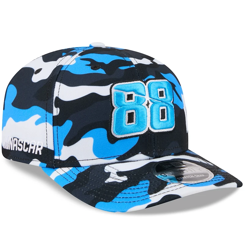 Casquette New Era Connor Zilisch bleu camouflage 9SEVENTY pour homme