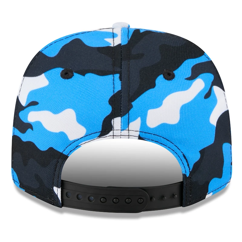 Men's New Era Connor Zilisch Blue Camo 9SEVENTY Stretch-Snap Hat