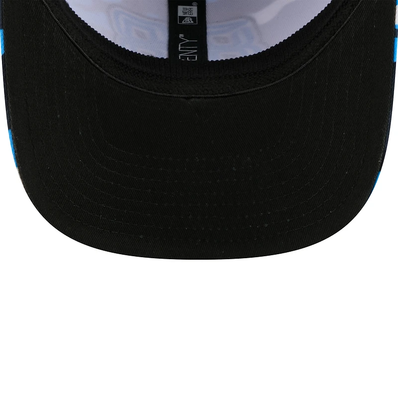 Casquette New Era Connor Zilisch bleu camouflage 9SEVENTY pour homme