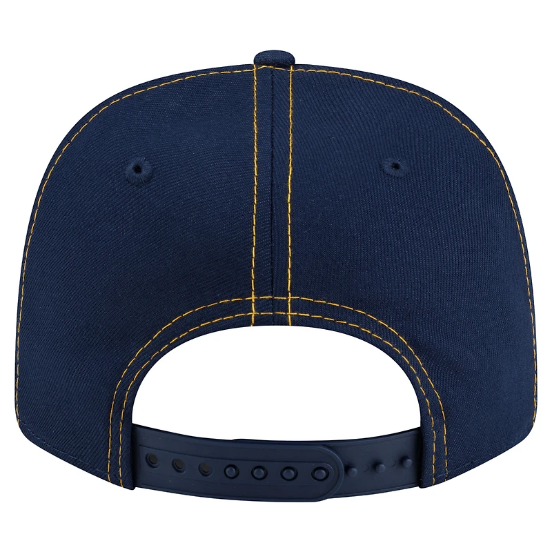 Casquette ajustable New Era Connor Zilisch Trackhouse Driver Firesuit bleu marine pour homme 9SEVENTY