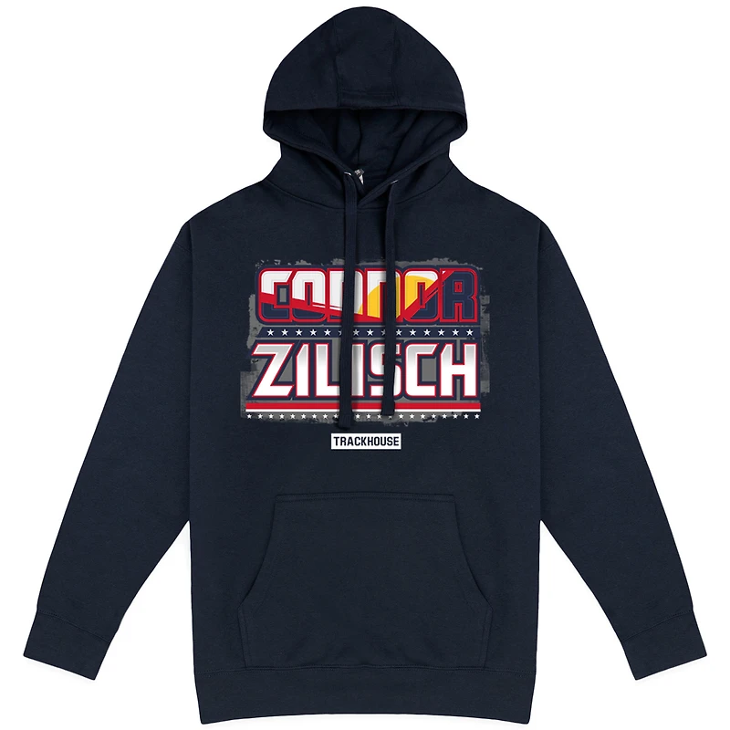 Sweat à capuche noir pour homme Trackhouse Racing Team Collection Connor Zilisch Red Bull Car