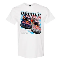 Men's Trackhouse Racing Team Collection White Connor Zilisch & Shane van Gisbergen Red Bull Seeing Double T-Shirt