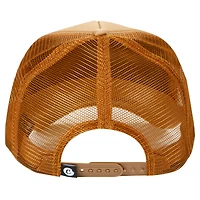 Casquette Snapback de camionneur à combustion lente Cookies marron pour hommes