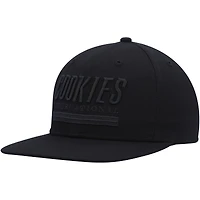 Casquette snapback Costa Azul Cookies noire pour homme