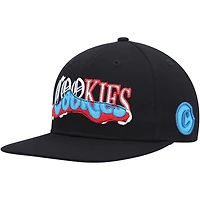 Casquette Snapback Cookies noire Upper Echelon pour hommes