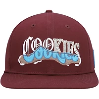 Casquette Snapback Cookies Bordeaux Upper Echelon pour hommes