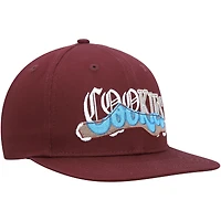 Casquette Snapback Cookies Bordeaux Upper Echelon pour hommes
