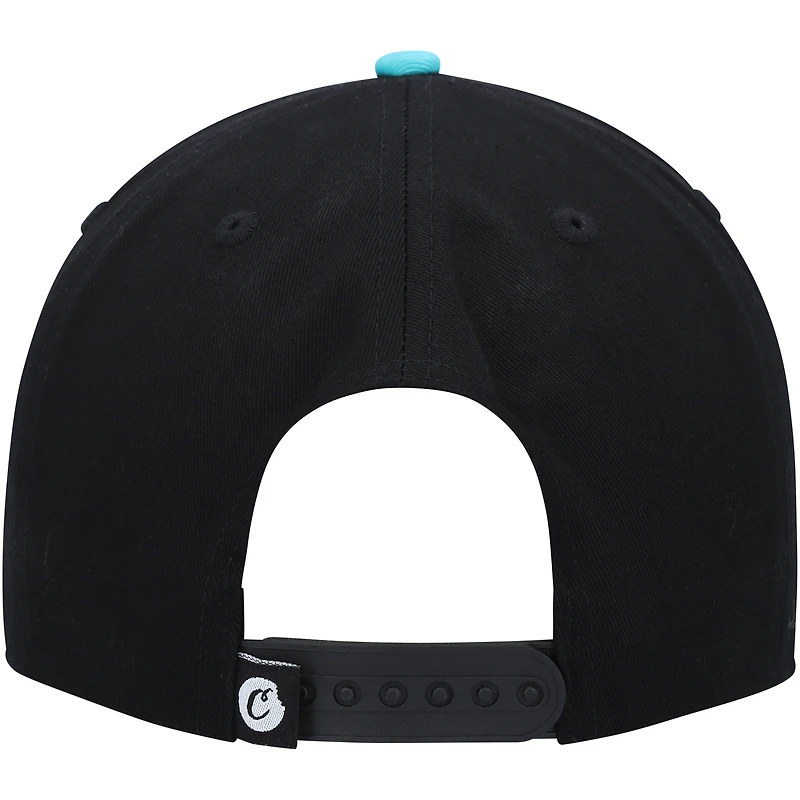 Cookies Clothing Casquette Snapback Breakaway noire/bleu clair pour hommes