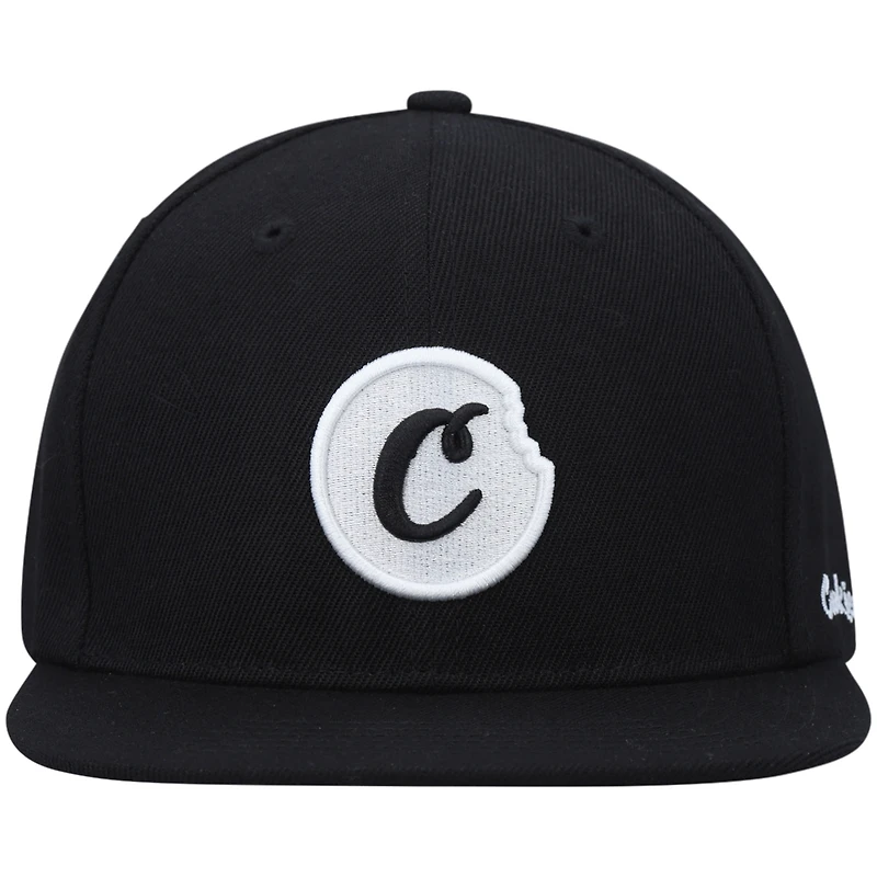 Casquette Snapback C-Bite noire Cookies Clothing pour hommes