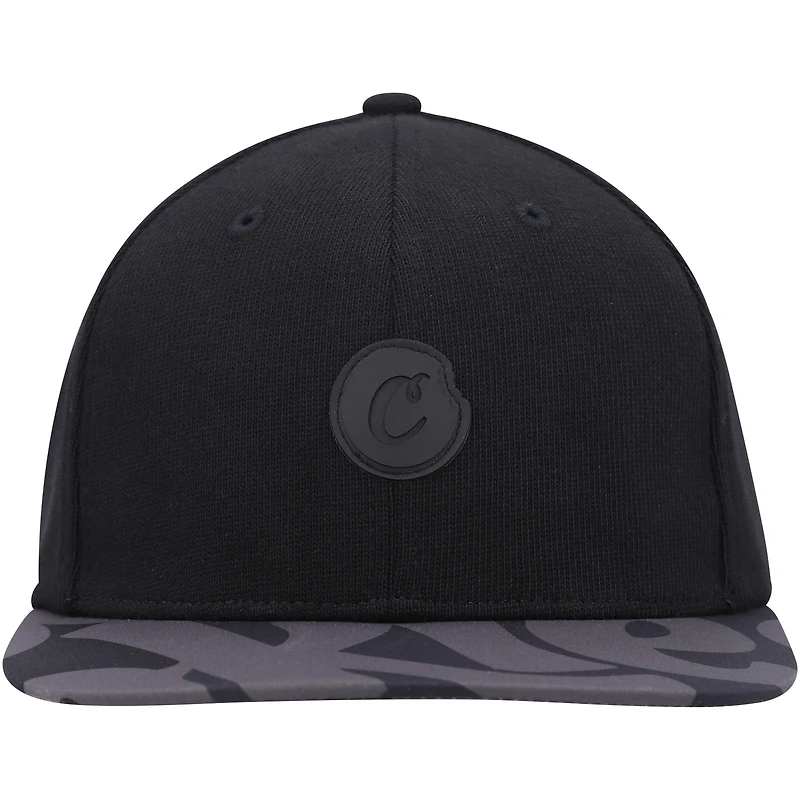 Men's Cookies Clothing Black Continental Snapback Hat