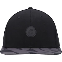 Men's Cookies Clothing Black Continental Snapback Hat