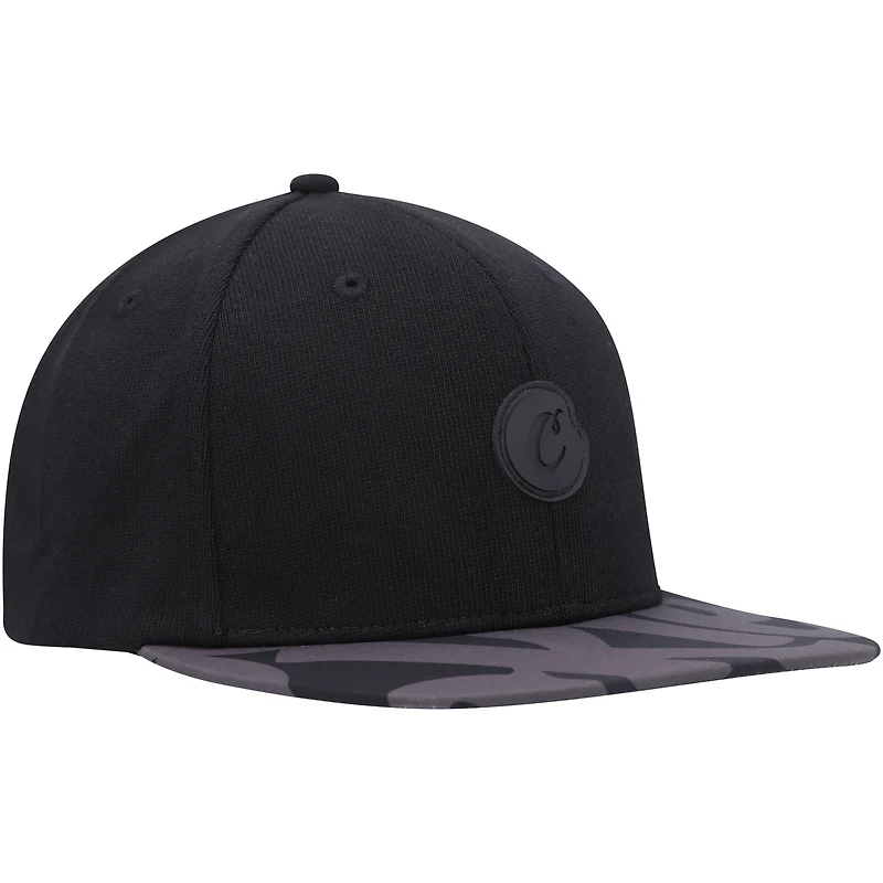 Men's Cookies Clothing Black Continental Snapback Hat